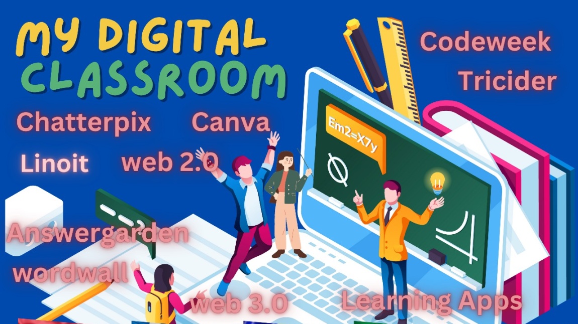 My Digital Classroom - New Year Card